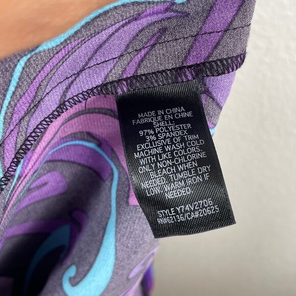 Guess Y2K Women's Satin Sequin Purple Hippie Boho Top Fairy Whimsy Festival Sml - Picture 4 of 7